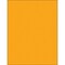 Tape Logic 8.5 x 11 in. Fluorescent Orange Removable Rectangle Laser Labels - Pack of 100